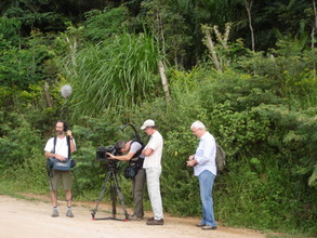 The canadian filming crew