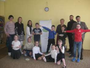 Easter master-class for IDP kids with disabilities