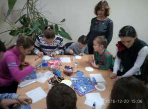 CDs decoupage master-class for children