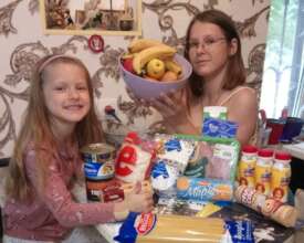 Children who got food aid