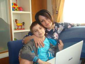 Kirill & mom in early stage of cancer develjpment