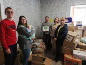 Helping village in Vinnitsa region