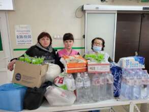 Helping 4th City Hospital in Dnipro