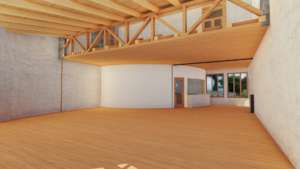 Training room that will fit up to 50 people
