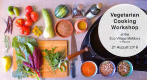 Fresh from the garden straight to cooking workshop