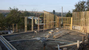 Training Center frame is coming up