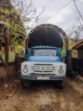 Delivery of a 20 t. tank for rainwater collection