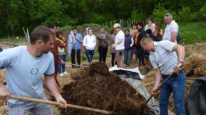 Practical workshop on fast composting