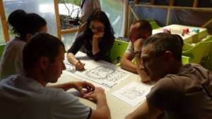 Applying permaculture principles in garden design