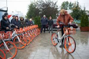 The Bicycles Handed over to Novoseliv Community