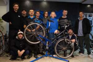 #BikesForUkraine Workshop in Chernihiv