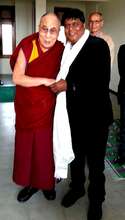 Deepak meets the Dalai Lama