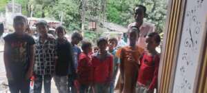 Children at the Junction