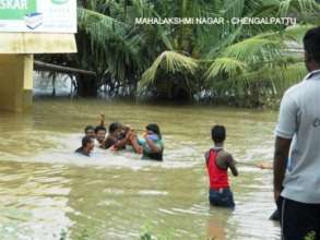 Our team in rescue work