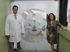 Dr Cesar and his mom Dra Vera (hospital director)