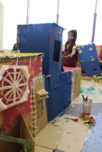 Clubhouses and Future Homes / cardboard designs