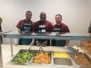 BB&T volunteers serving lunch