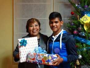 Christmas celebration at JUCONI's Youth House