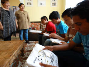 New bed-sets for the Youth House residents