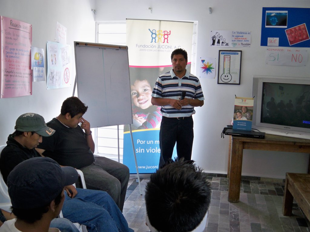 Vocational workshops are provided to young men
