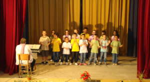 Our first "professional stage"