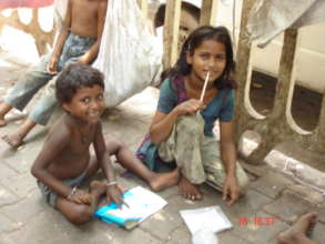 Working with homeless children