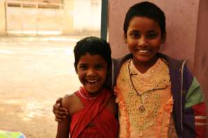 Girls in the Musheerabad Rainbow Home