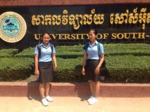 Mol and Chantea at USEA
