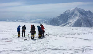Luigi climbs Mount Denali for Malian soap-makers