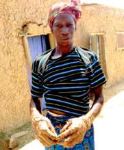 Making soap oil at the Ane cooperative