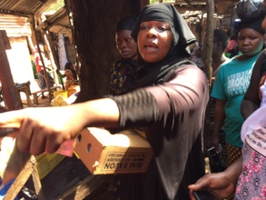 Mariam at the market: This soap is a real bargain!