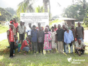 Community forest members in South Cameroon