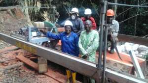 Mobile sawmill delivery