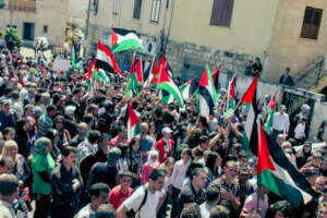 Land Day march, 2010. Image by: Makbula Nassar