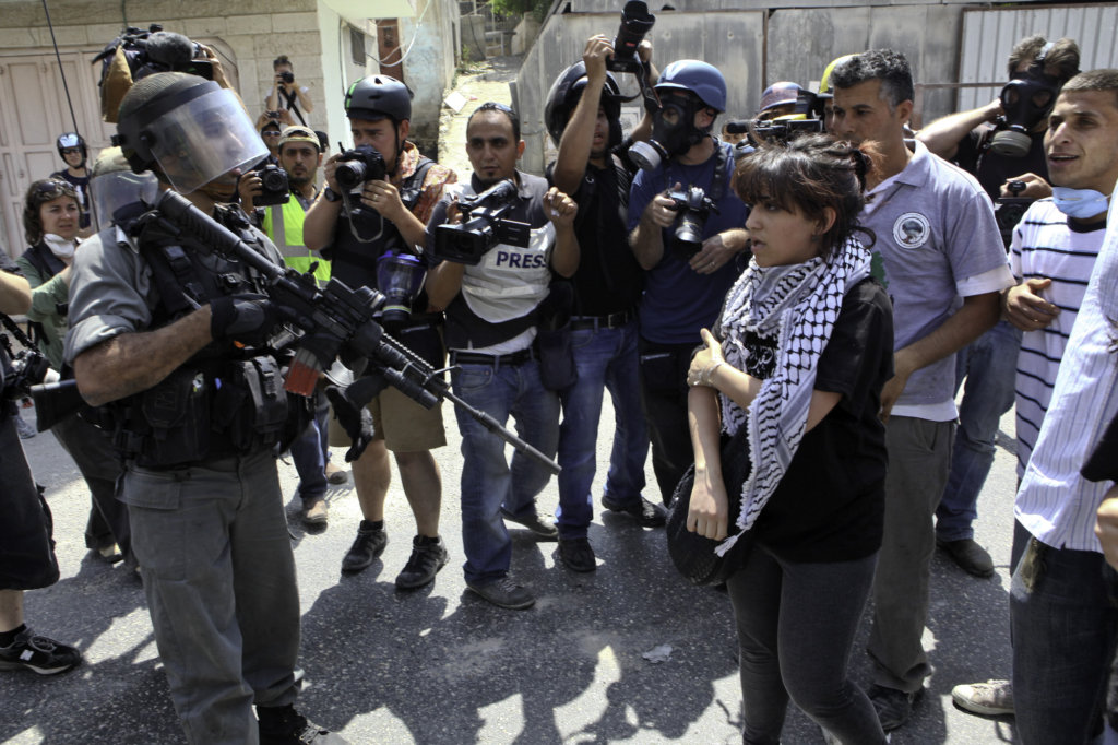 Protest in Ramallah