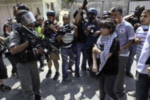 Protest in Ramallah