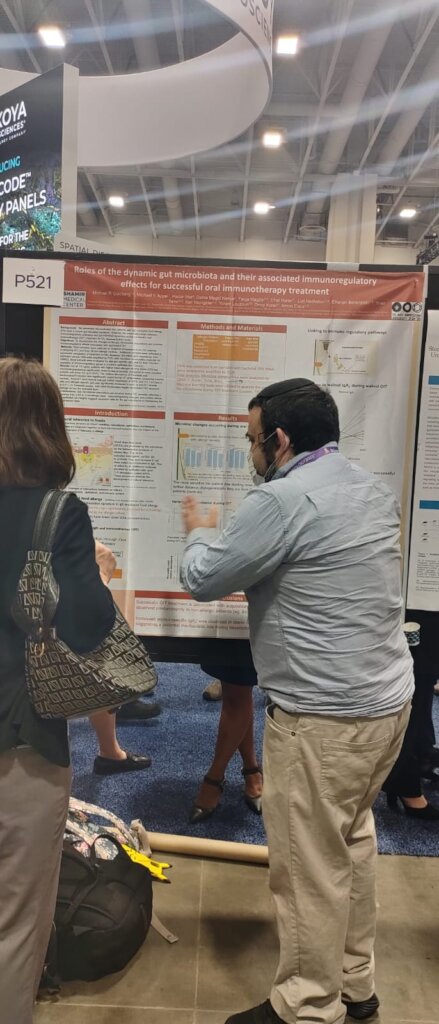 Presenting our poster at the AAI meeting-May 2023