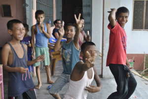 It's playtime at our Birgunj street children home