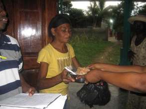 Food Distribution in Hinche