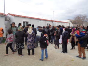 REFUGEE CAMP DISTRIBUTIONS TO SYRIAN FAMILIES