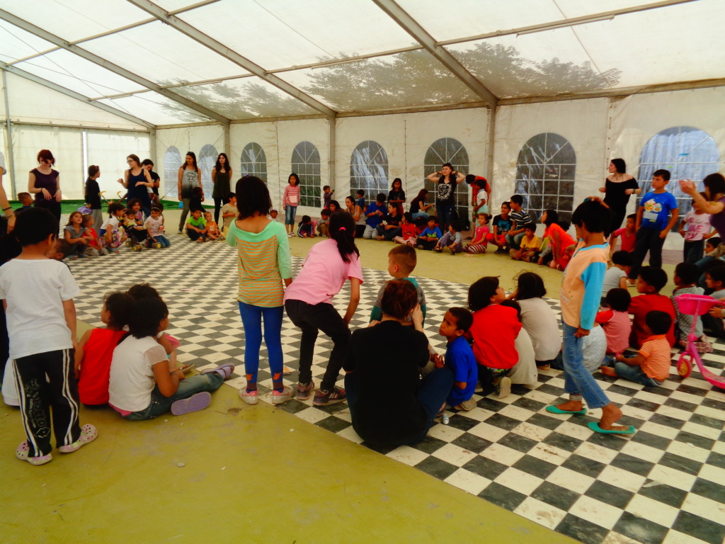 KIDS FROM SYRIA - AMAZING WORKSHOP in English!!!