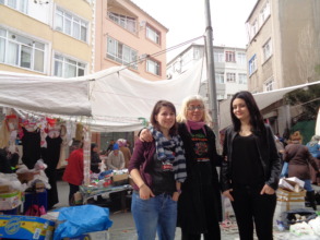IN ISTANBUL helping SYRIANS TO COME SAFE IN GREECE