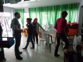 SYRIAN Refugees preparing our LIFE ROAD MAP CLASS