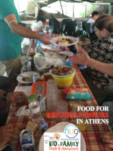FEEDING REFUGEE FAMILIES IN ATHENS SQUATS