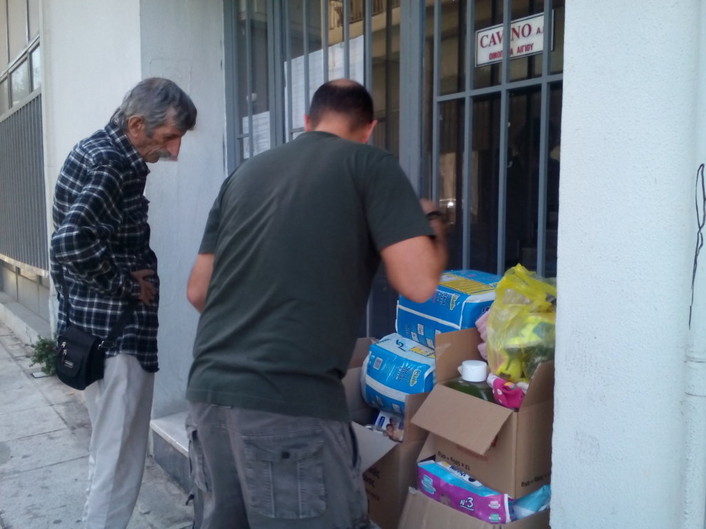 Our relief packages travel all over Greece