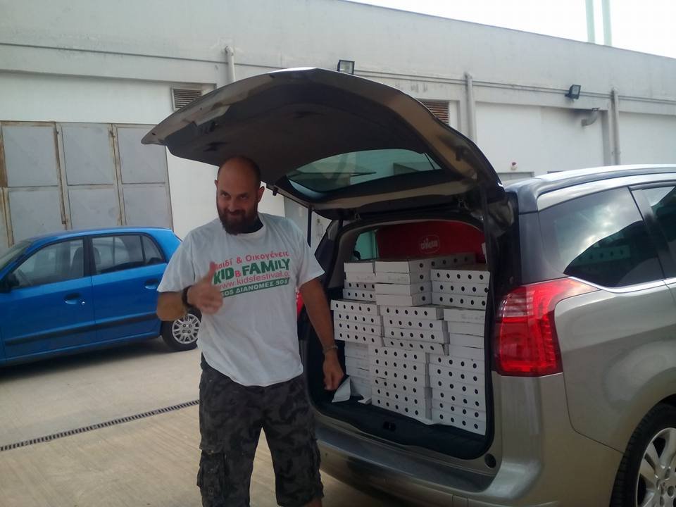 Emergency Relief for Refugee Families in Greece