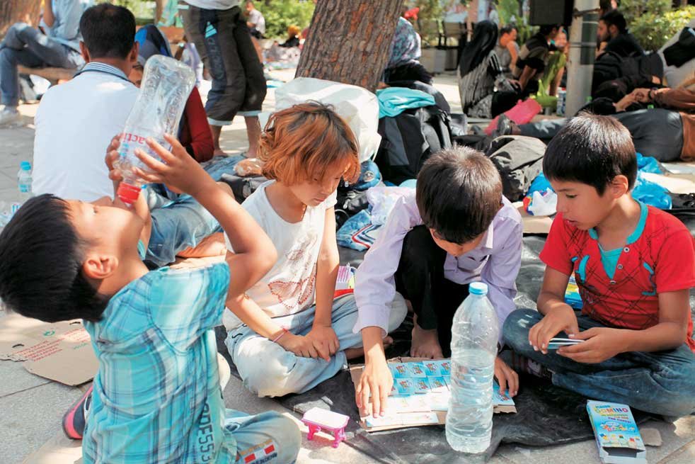 Emergency Relief for Refugee Families in Greece