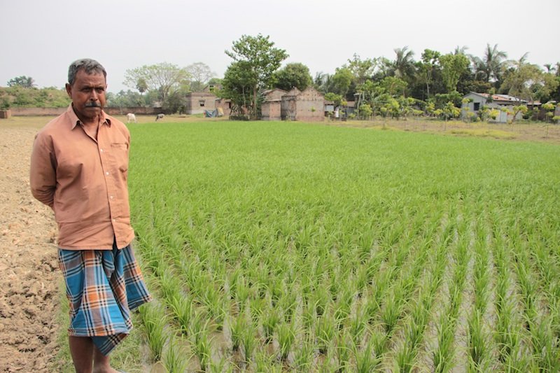 Teaching farming to over 1,000 families in India