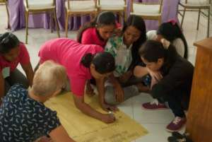 CHAs conducting a group activity