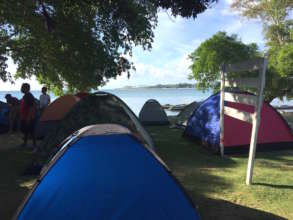 Our team's homes during the medical mission.